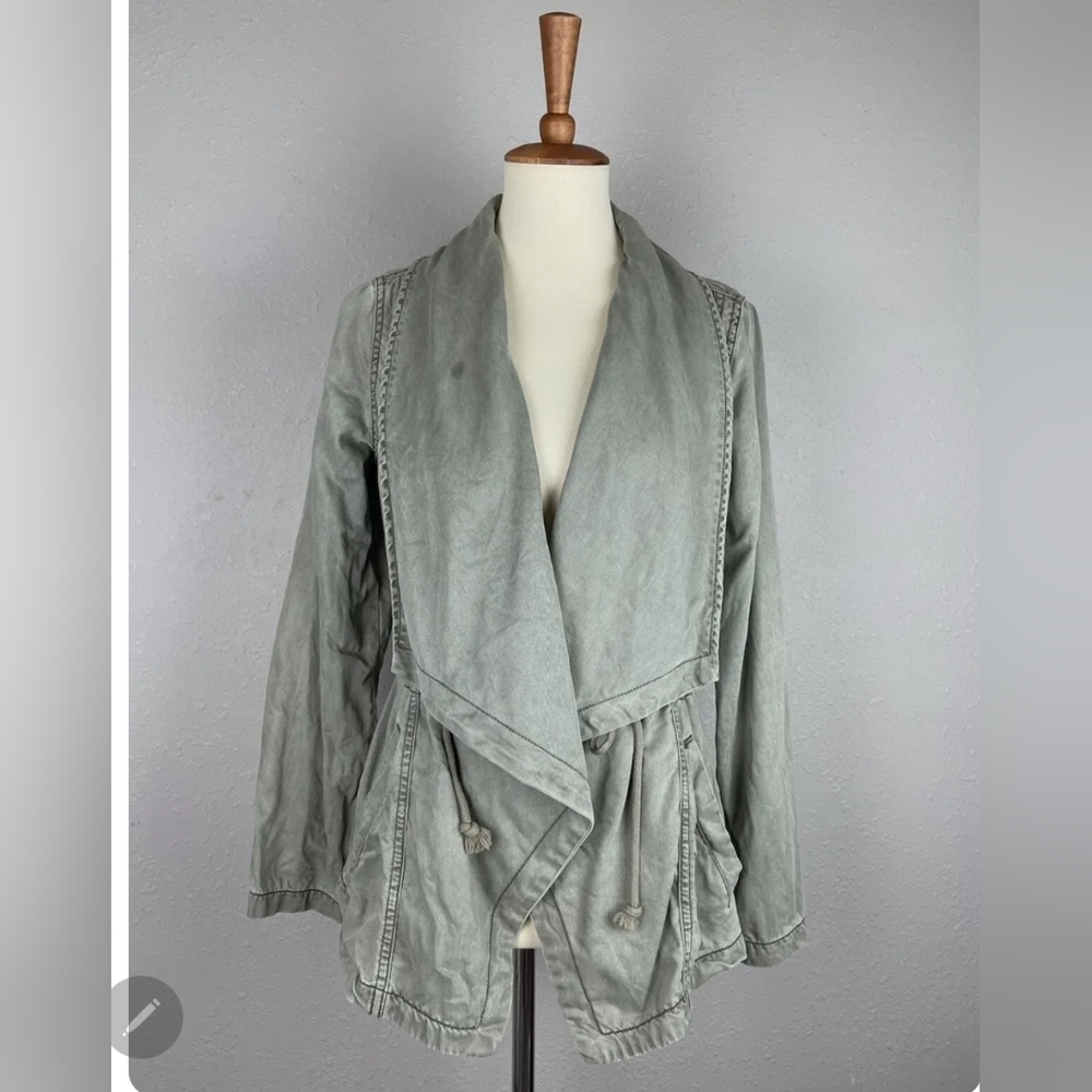 Reg $100 Max Jeans Olive Green Jacket size XS